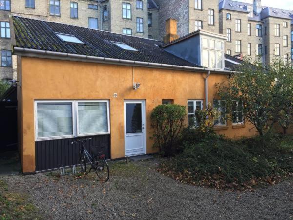 In Quiet Yellow Courtyard